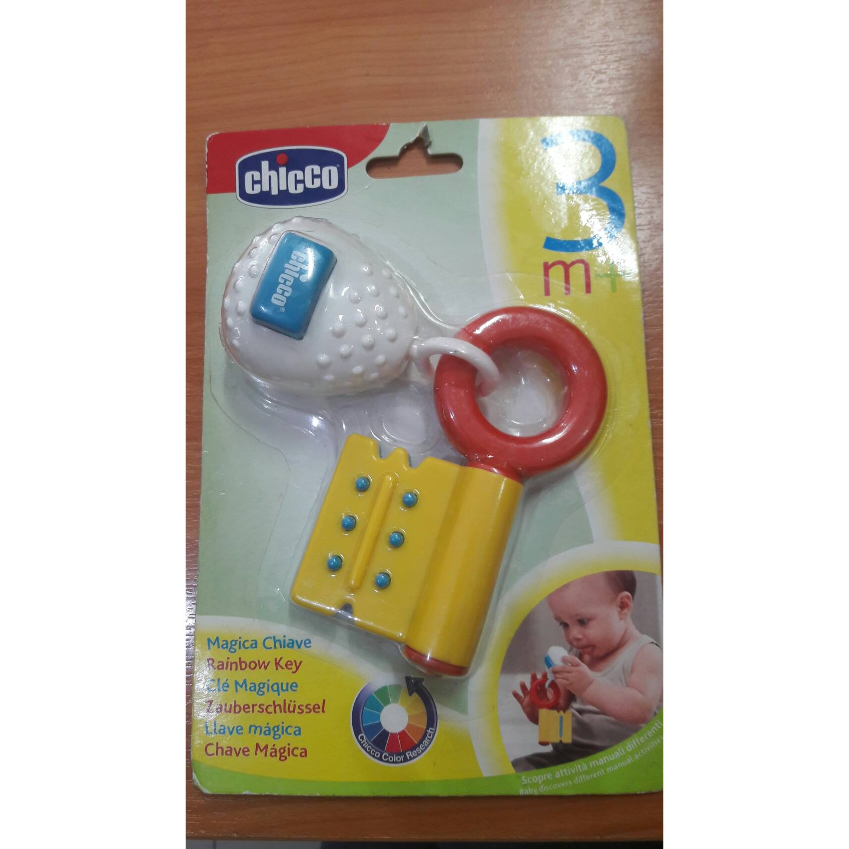 Chicco ห่วงเขย่ากุญแจ(แพคเกจไม่สวย)