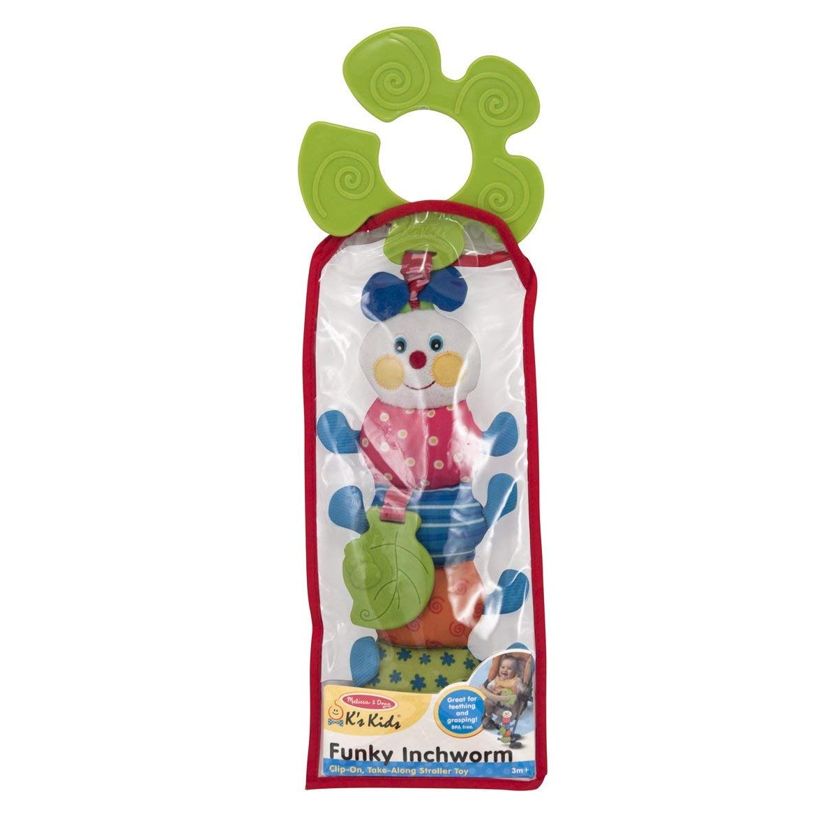 K's kids Funky Stroller Pals - Inchworm