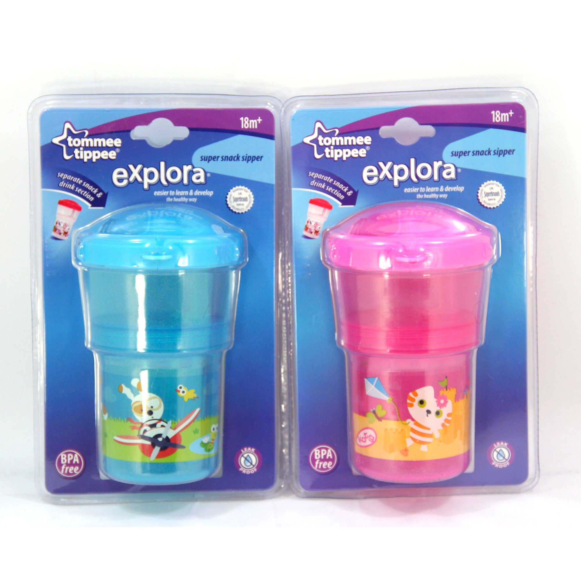 Tommee Tippee ถ้วยใส่นมหรือขนม 2 in 1