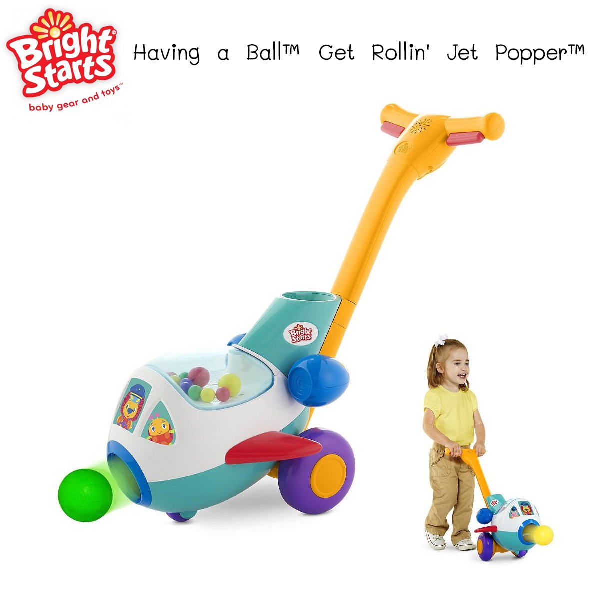 Bright Starts Having a Ball™ Get Rollin' Jet Popper™