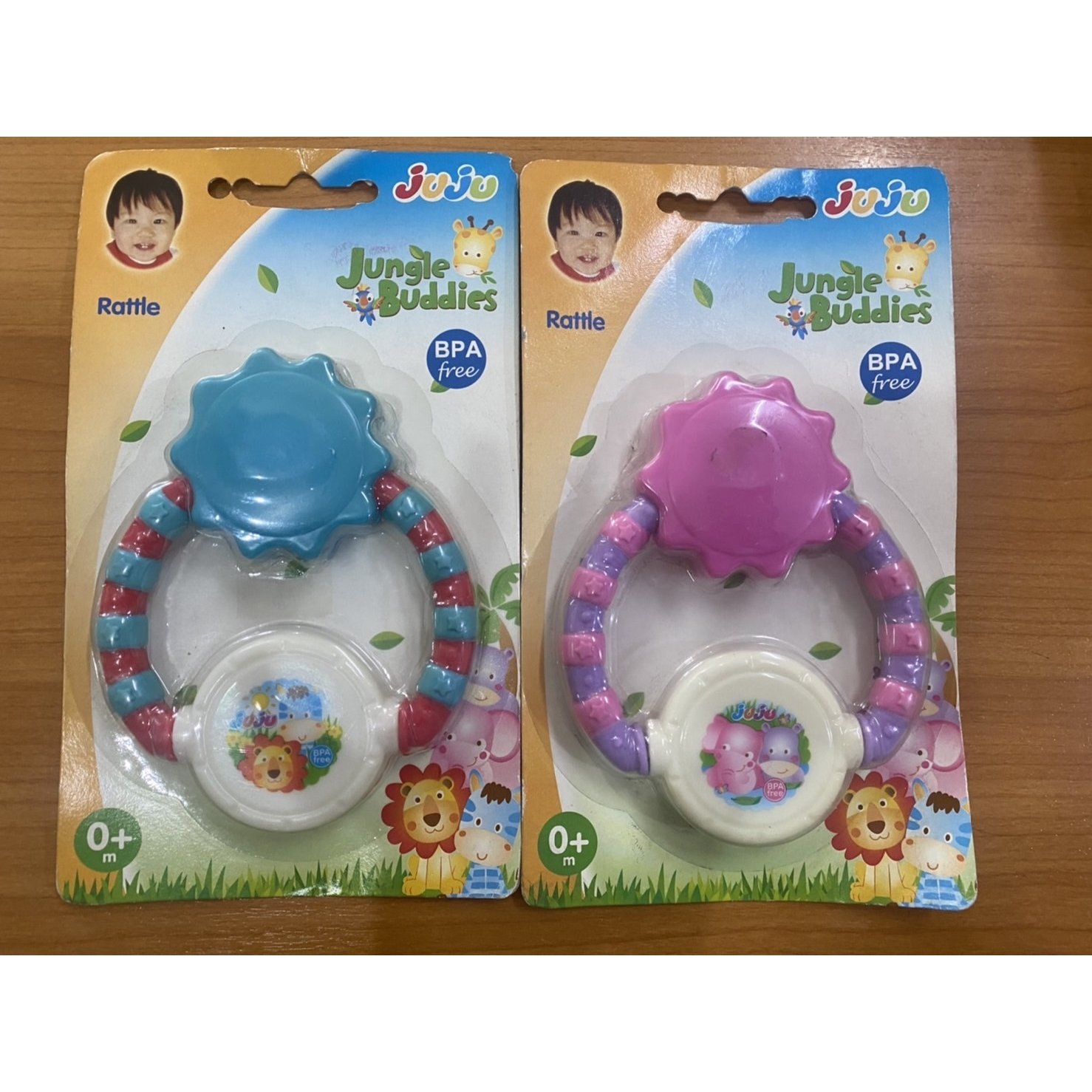Juju ของเล่นเขย่าจังเกิ้ลพาวคละสี