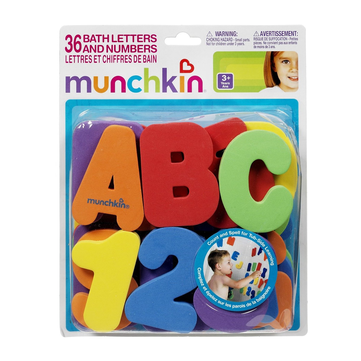 MOM2KIDS แผ่นโฟมลอยน้ำติดผนัง A-Z และ 1-10 สำหรับเด็ก เรียนรู้ตัวอักษรและตัวเลขในน้ำ