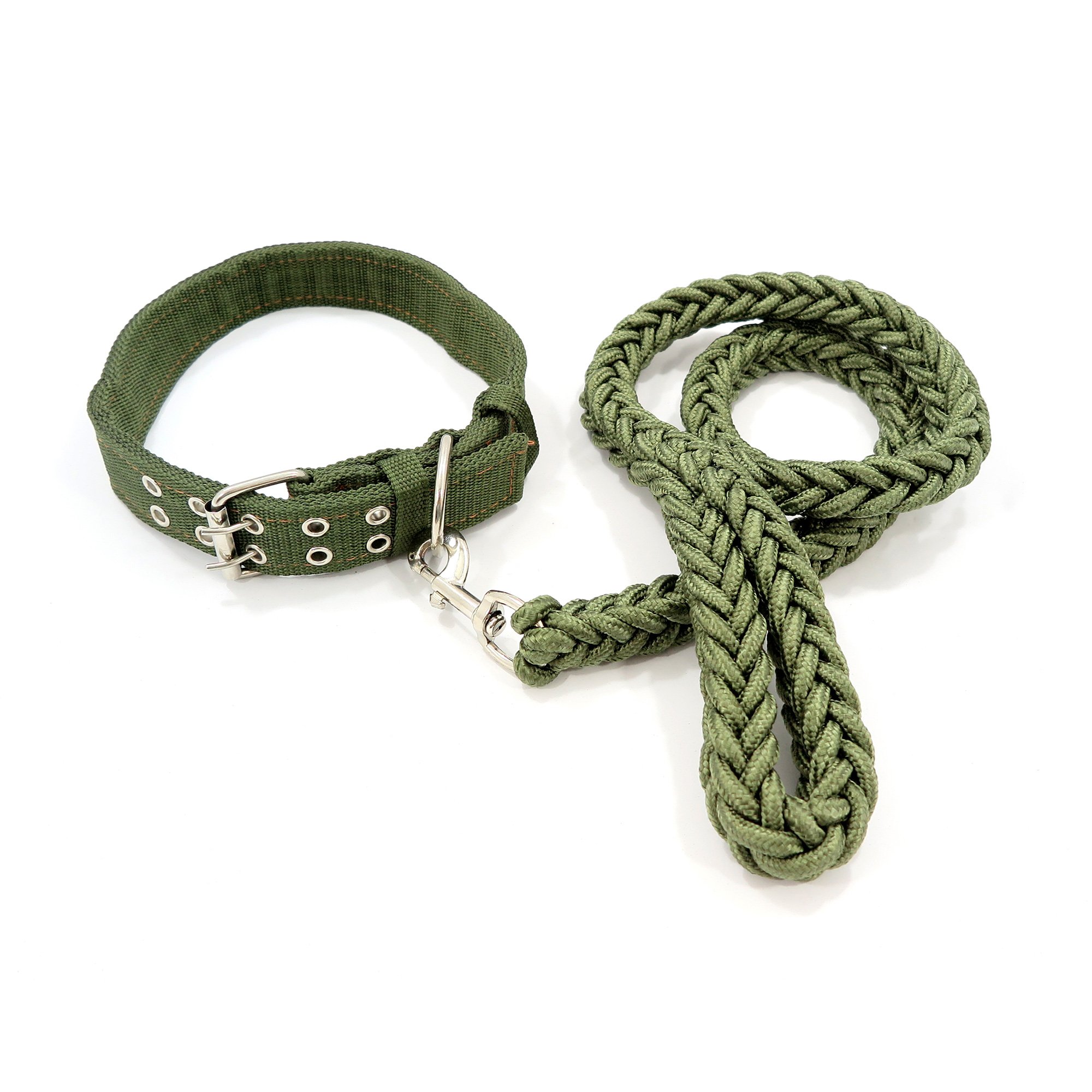 2PET สายจูงสุนัข พร้อมปลอกคอ Size L 2.4 x 120 ซม.