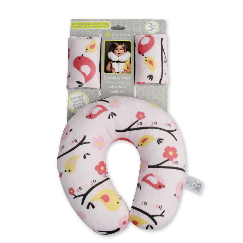 MOM2KIDS หมอนรองศีรษะพร้อมสายเบลล์