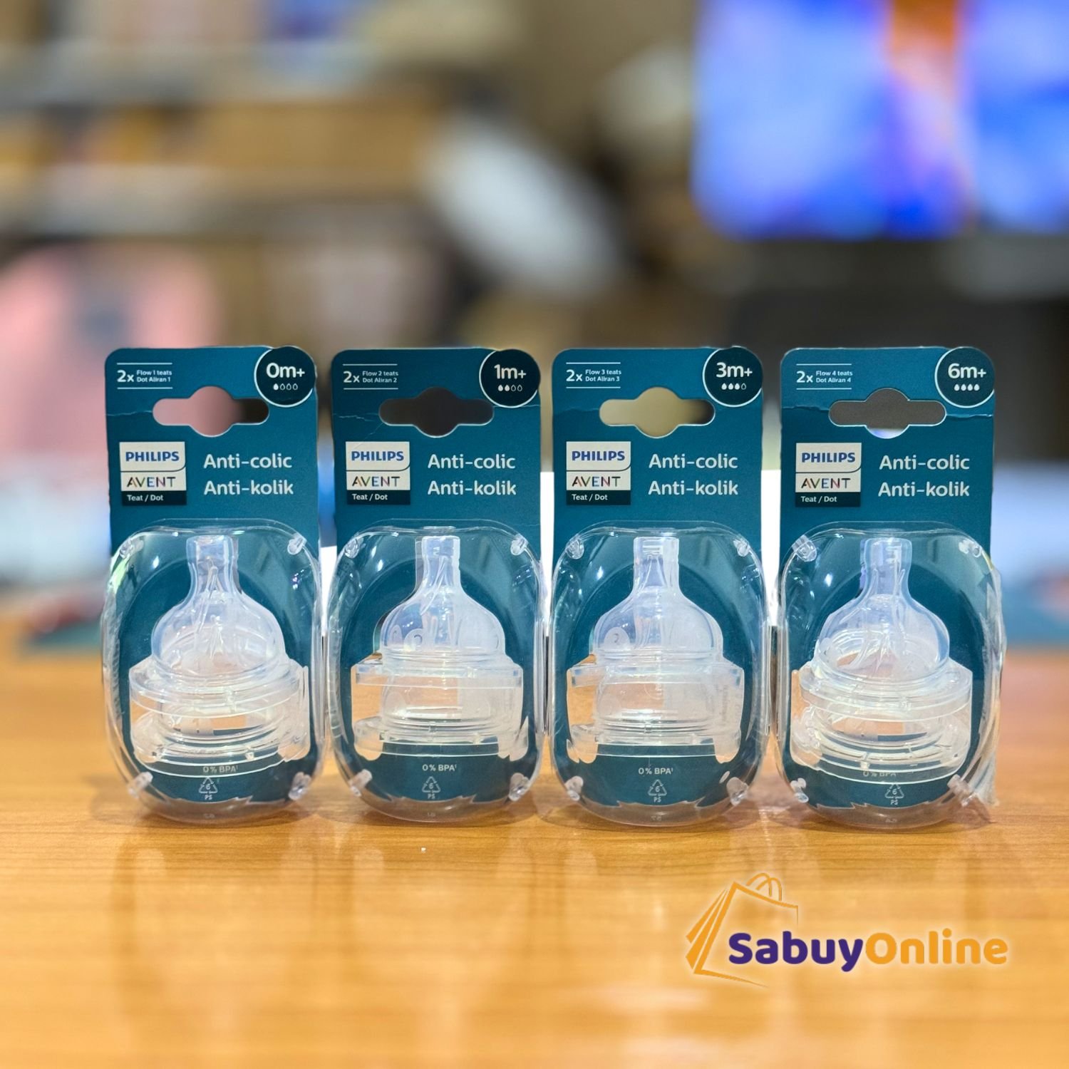 Philips AVENT ของแท้ศูนย์ไทย Philips AVENT จุกนม ซิลิโคน รุ่น ANTI COLIC (1กล่องมี2ชิ้น) *สินค้าจากศูนย์ไทย*