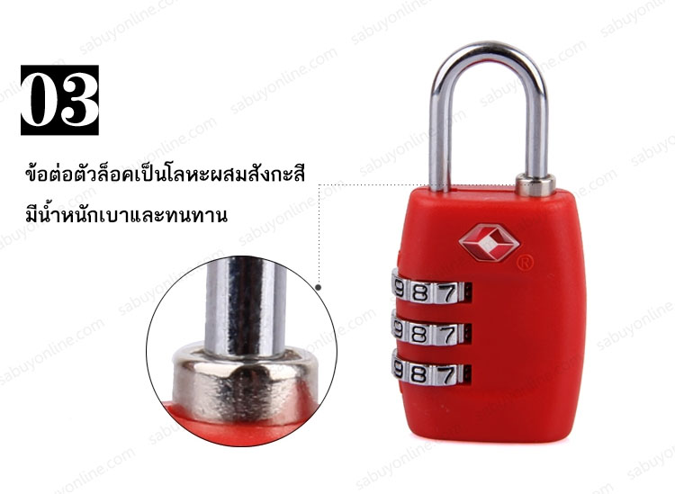 TravelLock TSA-accepted travel locks