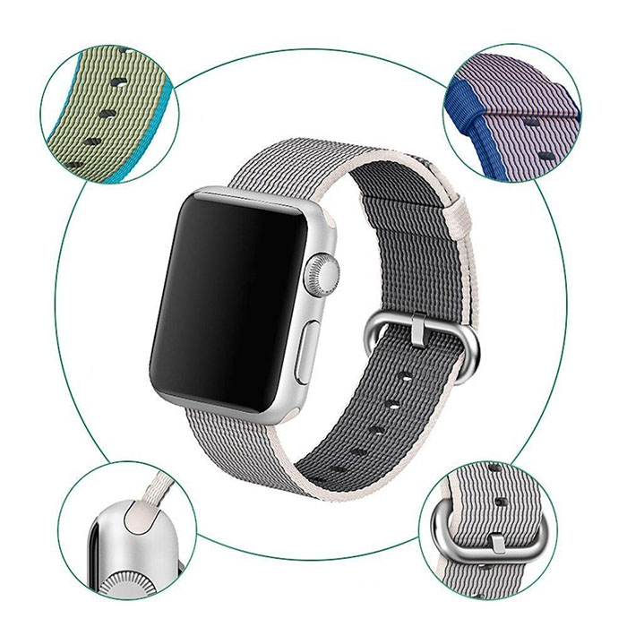 สายไนล่อน สำหรับ Apple Watch ขนาด 42 mm (ทุกซีรีย์